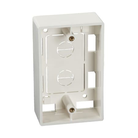 Black Box Surface-Mount Box, Single-Gang, Office W JPB654